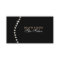 Diamond Bling Beauty Black Spa Salon Business Card