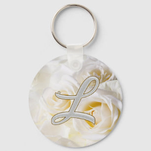 Diamond Bling L Key Ring