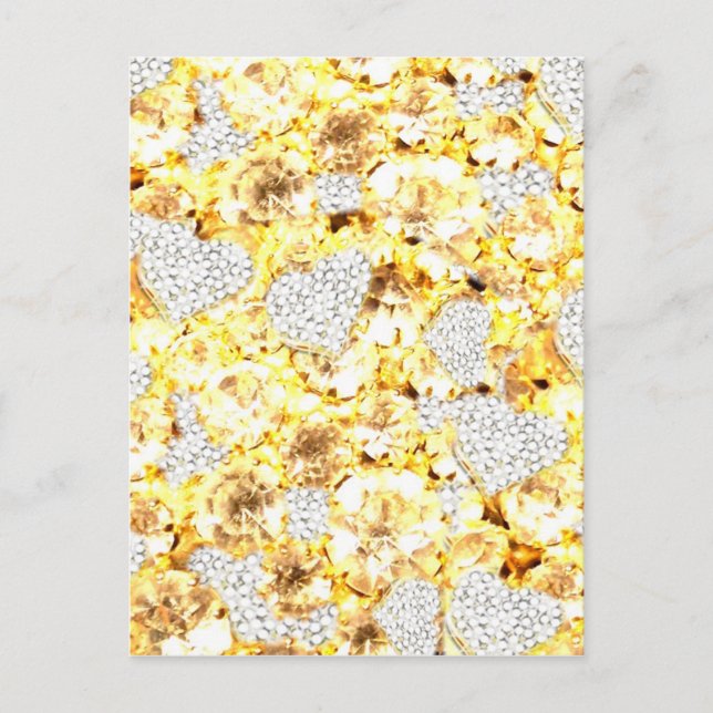 DIAMOND BLING! POSTCARD (Front)