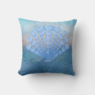 Diamond Blue Sea Cushion