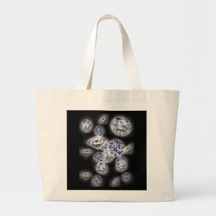 diamond cascade large tote bag