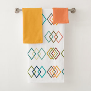 Diamond Chains Bath Towel Set