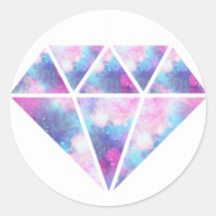 Diamond Classic Round Sticker