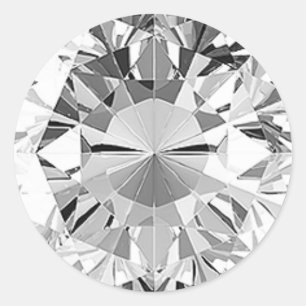 Diamond Classic Round Sticker