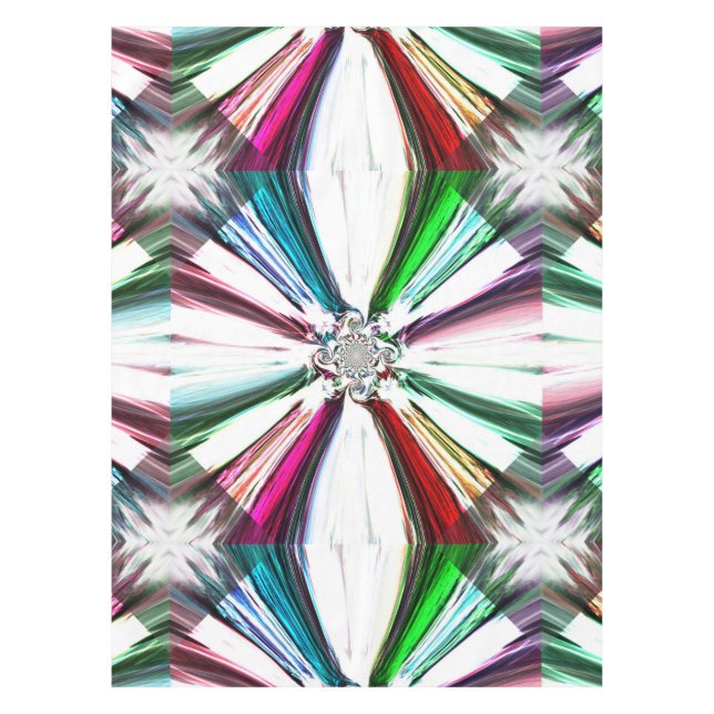 Diamond Colour Spray TableCloth (Front)