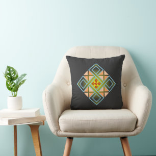Diamond Crosses Cushion