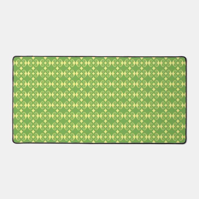 Diamond Curls Desk Mat (Front)