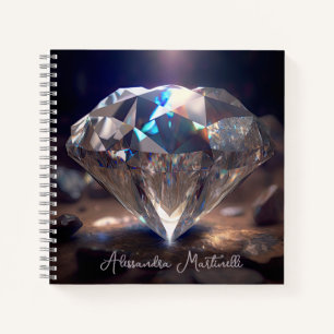 Diamond Cut Hyper Realistic Personalised Notebook