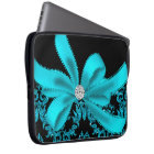 Diamond Damask (Teal Glitter)