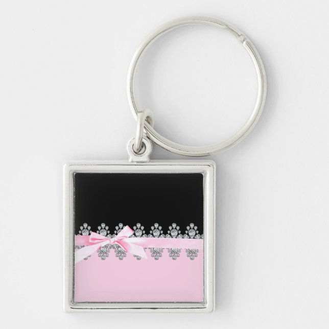 Diamond Delilah Key Ring (Front)