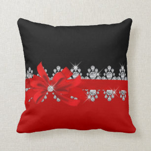 Diamond Delilah (Red) Cushion