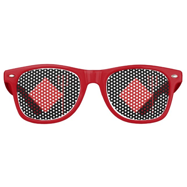 Diamond Demon Retro Sunglasses (Front)
