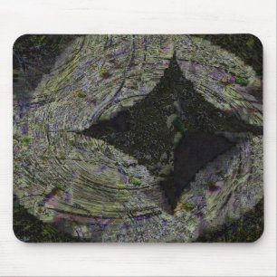 Diamond, digital abstract mouse pad