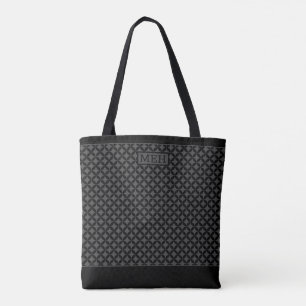 Diamond Dot TI Monogrammed GS Tote Bag