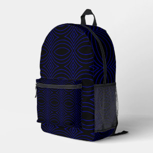Diamond Eyes Modern Pop Art Abstract  Printed Backpack