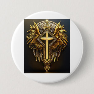 Diamond Faith LLC - Elegance and Grace 7.5 Cm Round Badge