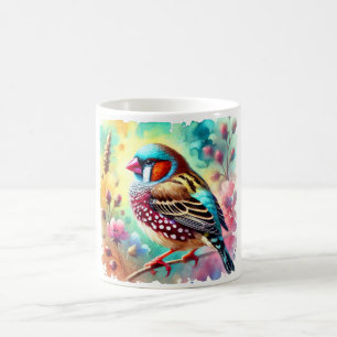 Diamond Finch 080724AREF102 - Watercolor Coffee Mug