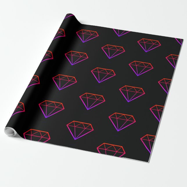 Diamond forever  wrapping paper (Unrolled)