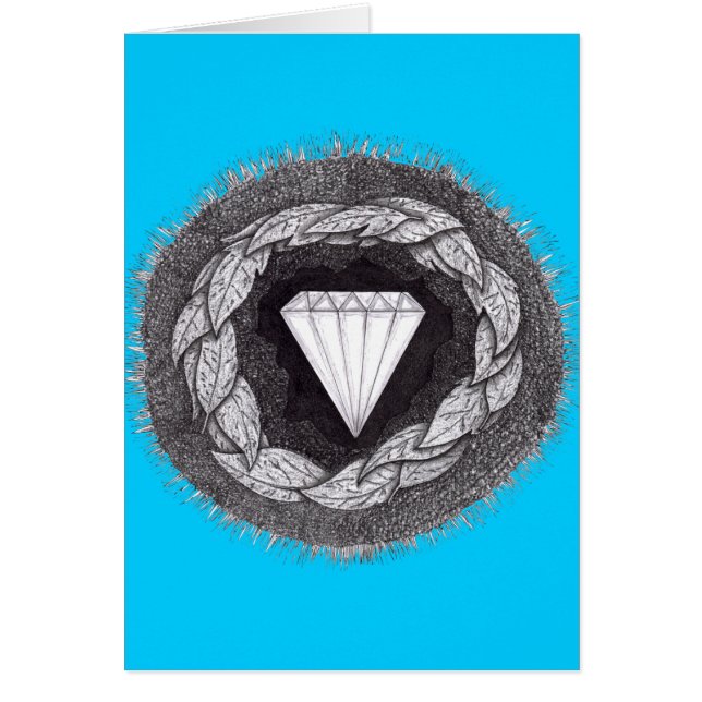 Diamond Formed Under Great Pressure (Front)