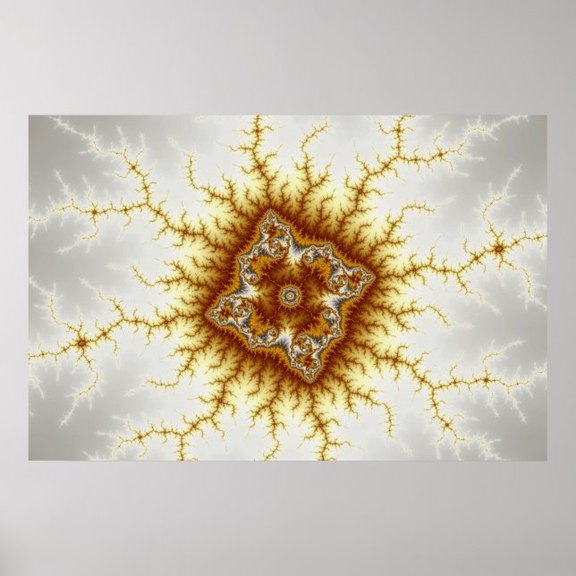 Diamond - Fractal Poster (Front)