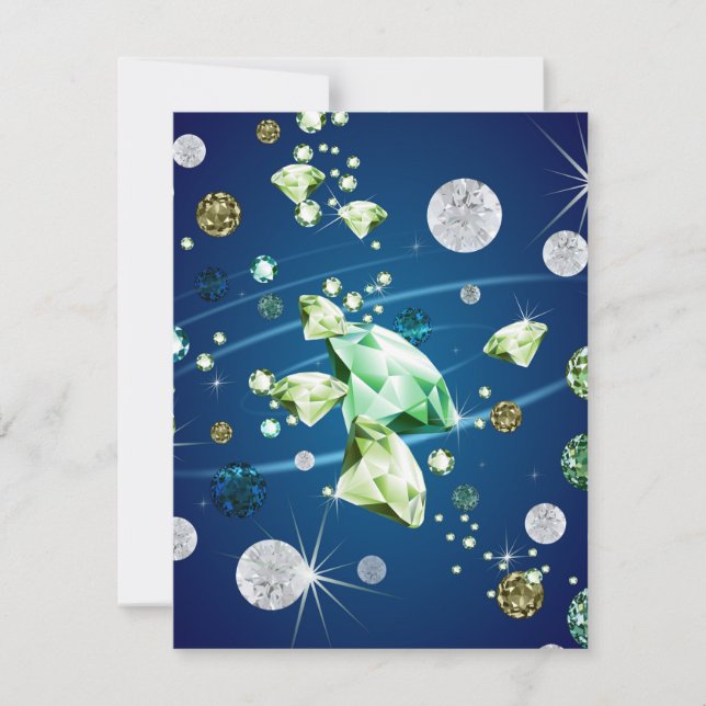 Diamond Galaxy 11 Card (Front)