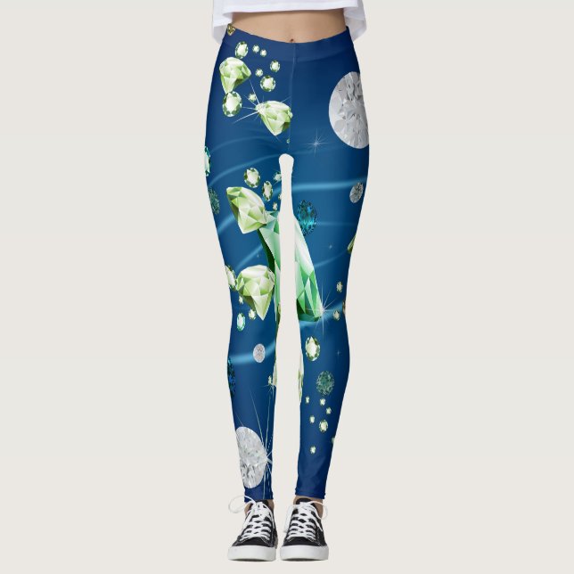 Diamond Galaxy 11 Leggings (Front)