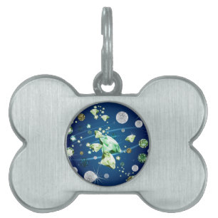 Diamond Galaxy 11 Pet ID Tag