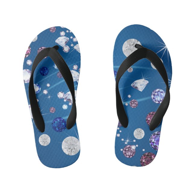 Diamond Galaxy 12 Kid's Thongs (Footbed)