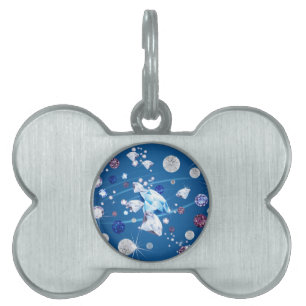 Diamond Galaxy 12 Pet ID Tag