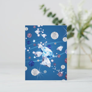 Diamond Galaxy 12 Postcard