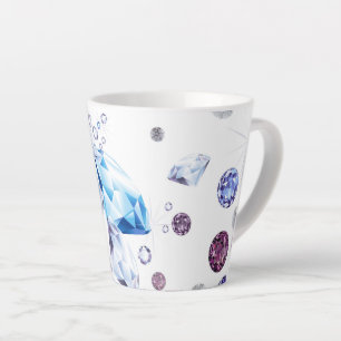 Diamond Galaxy 1 Latte Mug