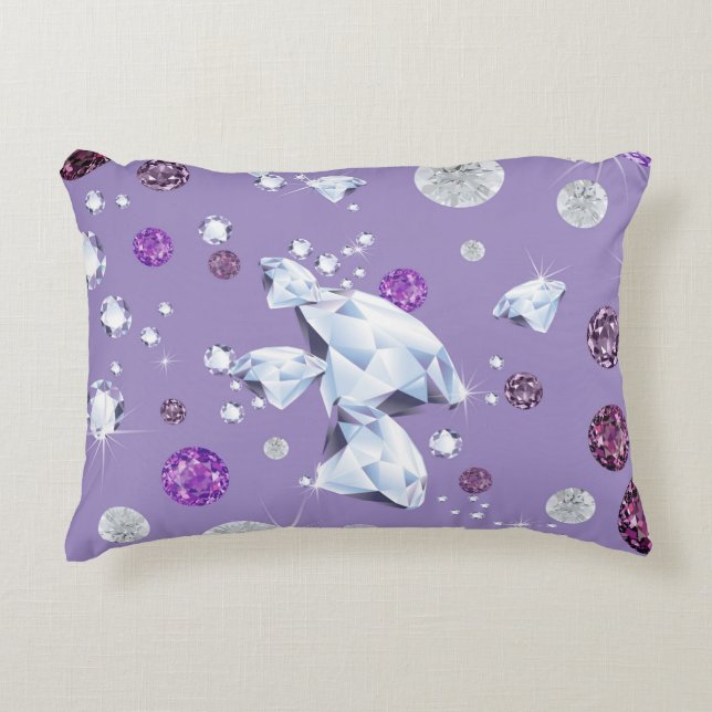 Diamond Galaxy 2 Decorative Cushion (Front)