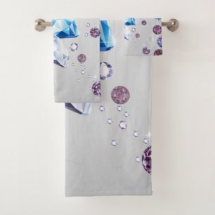 Diamond Galaxy 3 Bath Towel Set