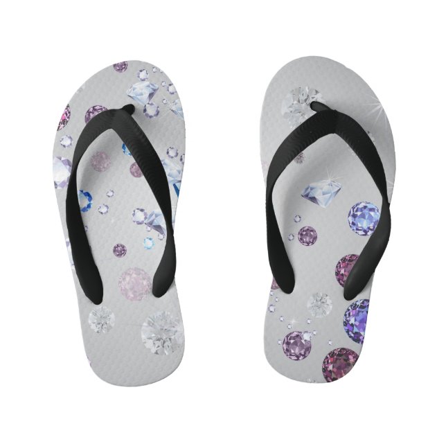 Diamond Galaxy 3 Kid's Thongs (Footbed)