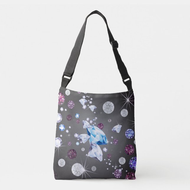 Diamond Galaxy 5 Crossbody Bag (Front)
