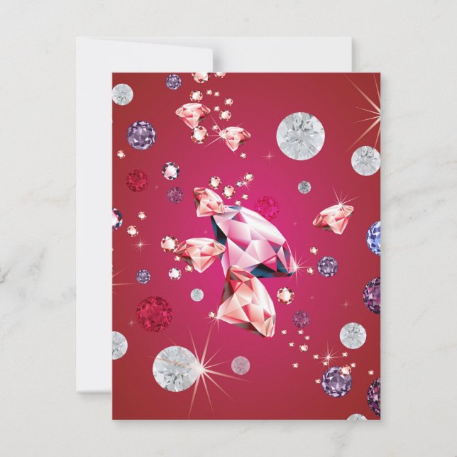 Diamond Galaxy 6 Card (Front)