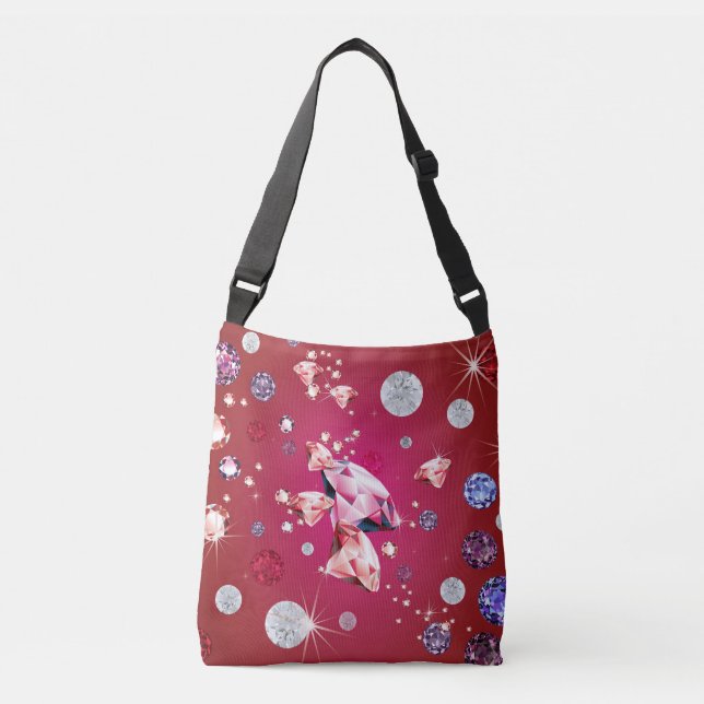 Diamond Galaxy 6 Crossbody Bag (Front)