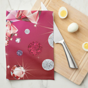 Diamond Galaxy 6 Tea Towel