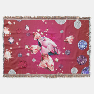 Diamond Galaxy 6 Throw Blanket