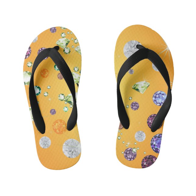 Diamond Galaxy 7 Kid's Thongs (Footbed)