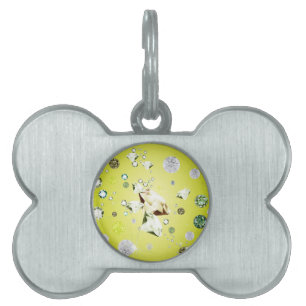 Diamond Galaxy 8 Pet ID Tag