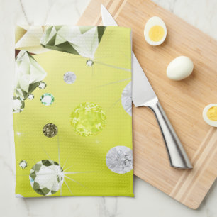 Diamond Galaxy 8 Tea Towel