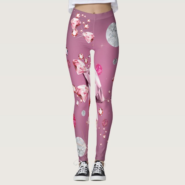 Diamond Galaxy 9 Leggings (Front)