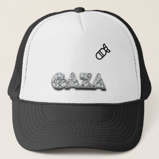 DIAMOND GAZA AND BOMB TRUCKER HAT