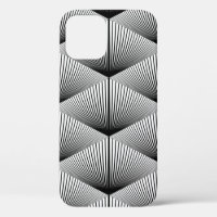 Diamond Geometric: Monochrome Vintage Design