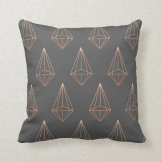 Diamond geometric pillow