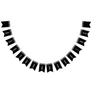 Diamond Glitter Bling Personalised Wedding Bunting