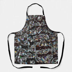 Diamond Glitter Sparkle Elegant Apron