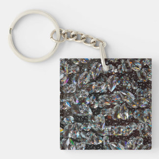 Diamond Glitter Sparkle Elegant  Key Ring