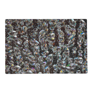 Diamond Glitter Sparkle Elegant  Laminated Place Mat